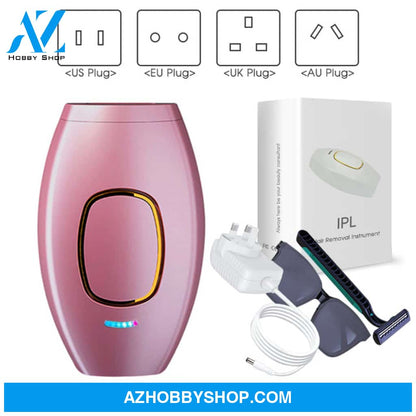 Ipl Hair Removal Handset Rose Gold / Us Plug