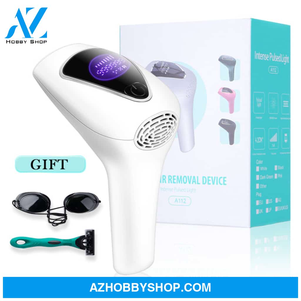 Ipl Laser Hair Removal Handset Device White / Us Plug