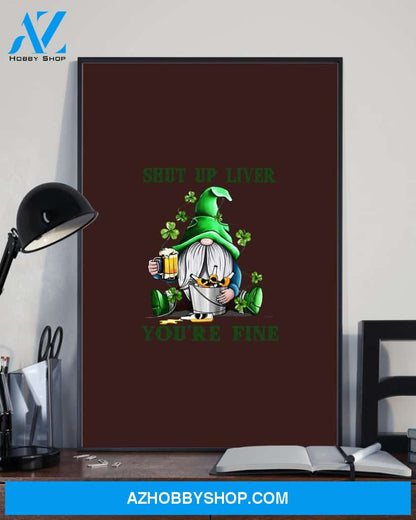 Irish Gnomes Liver Easter Canvas And Poster, Wall Decor Visual Art, Wall Poster, My Poster Wall