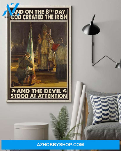Irish God 8Th Easter Canvas And Poster, Wall Decor Visual Art, Wall Poster, My Poster Wall