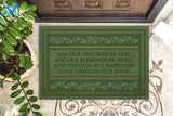 Irish May Our Troubles Be Less Doormat | Welcome Mat | House Warming Gift