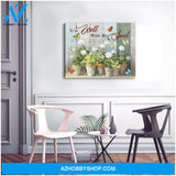 Zalooo It Is Well With My Soul Butterfly Wall Art Canvas