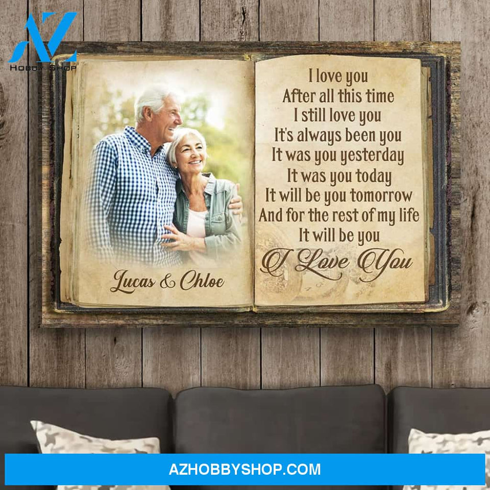 It‘s Always Been You - Personalized Custom Photo Canvas