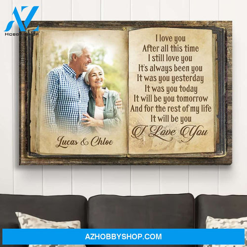 It‘s Always Been You - Personalized Custom Photo Canvas