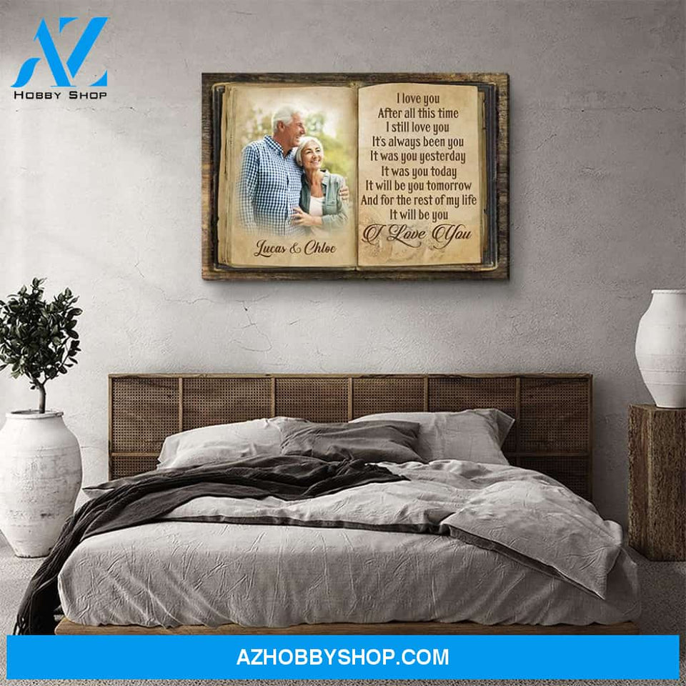 It‘s Always Been You - Personalized Custom Photo Canvas