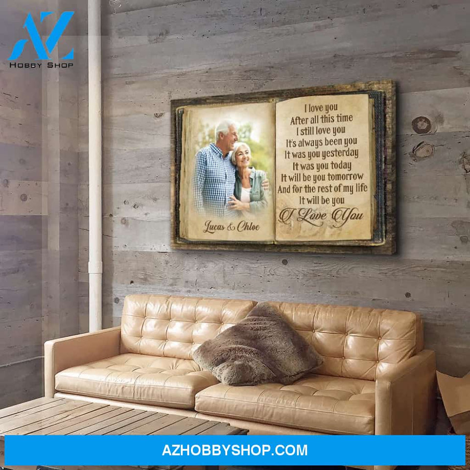 It‘s Always Been You - Personalized Custom Photo Canvas