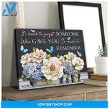 Zalooo It'S Hard Butterfly Wall Art Canvas