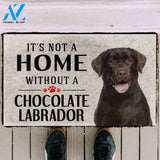 Gearhumans Gearhuman 3D Its Not A Home Without A Chocolate Labrador Custom Doormat
