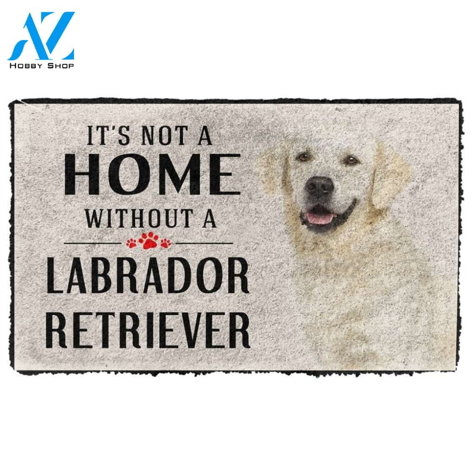 Gearhumans Gearhuman 3D Its Not A Home Without A Labrador Retriever Custom Doormat