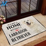 Gearhumans Gearhuman 3D Its Not A Home Without A Labrador Retriever Custom Doormat