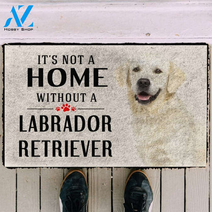 Gearhumans Gearhuman 3D Its Not A Home Without A Labrador Retriever Custom Doormat