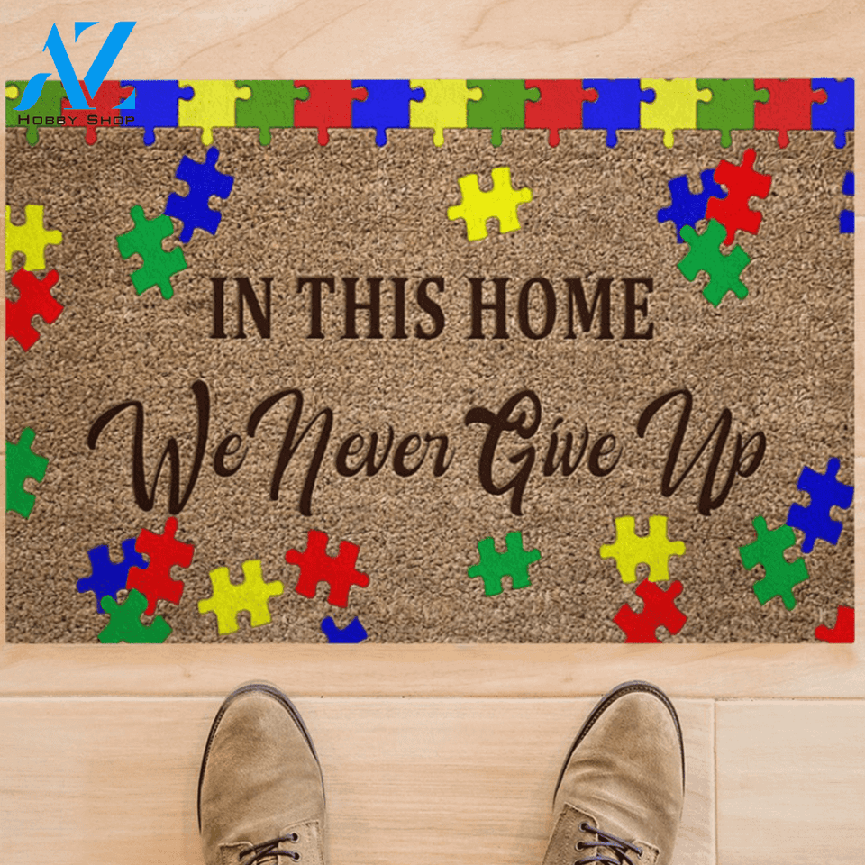 It's Ok To Be Different Autism Doormat 01 | Welcome Mat | House Warming Gift
