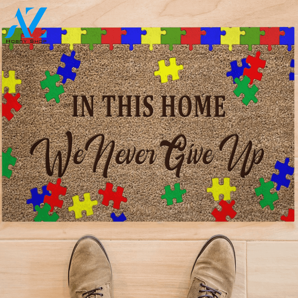 It's Ok To Be Different Autism Doormat 01 | Welcome Mat | House Warming Gift