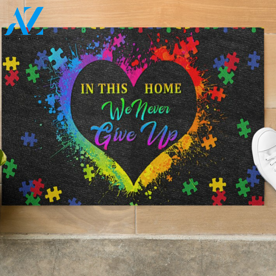 It's Ok To Be Different Autism Doormat 03 | Welcome Mat | House Warming Gift