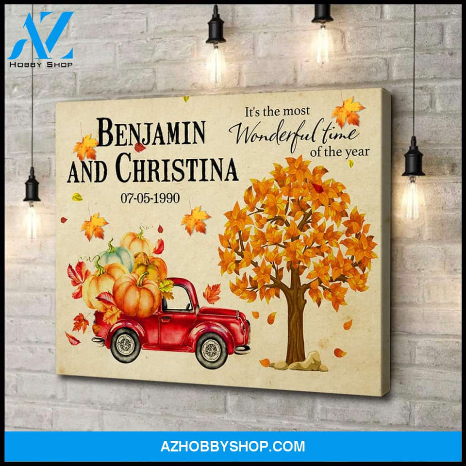 It's the most wonderful time of the year - Canvas