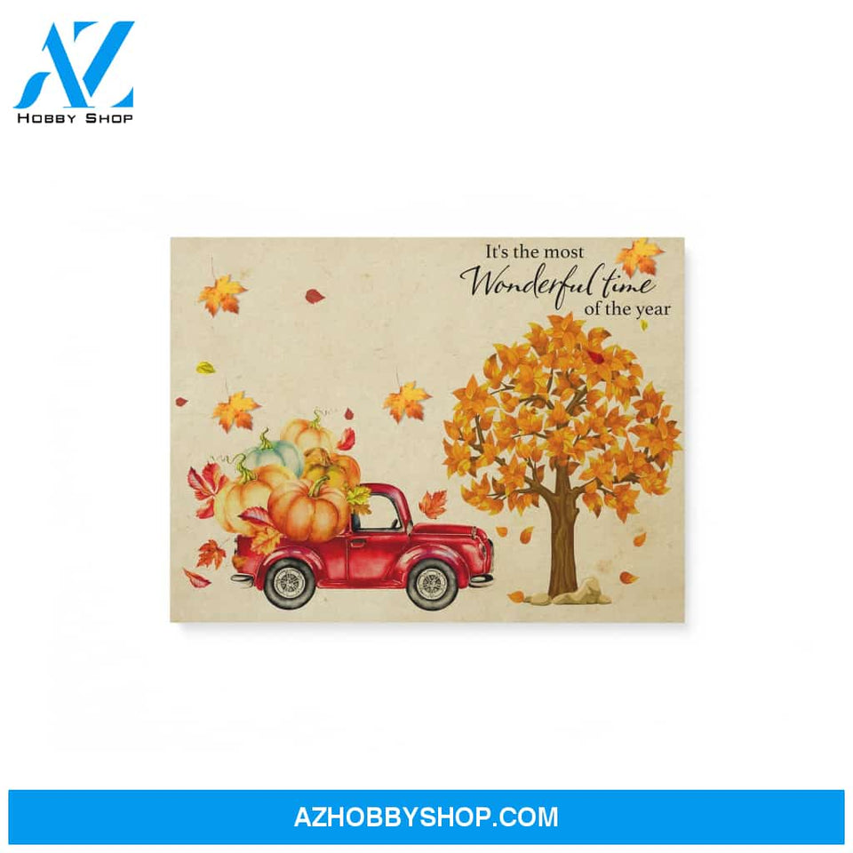 It's the most wonderful time of the year - Canvas