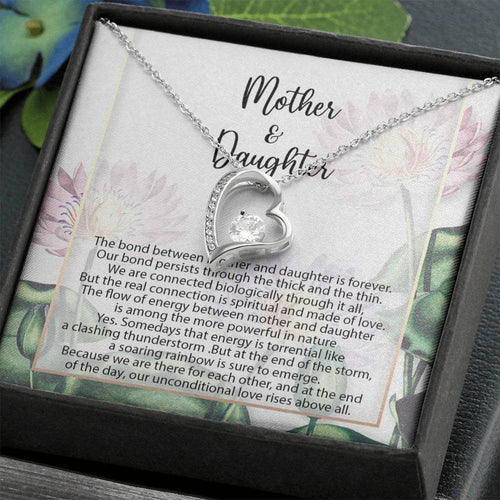 Mother Daughter Forever Love Necklaces Gift For Mom And Daughter