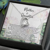Mother Daughter Forever Love Necklaces Gift For Mom And Daughter