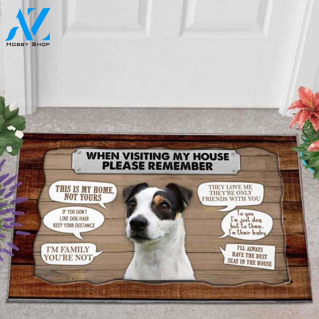 Jack Russell Terrier 4 Visiting My House Doormat