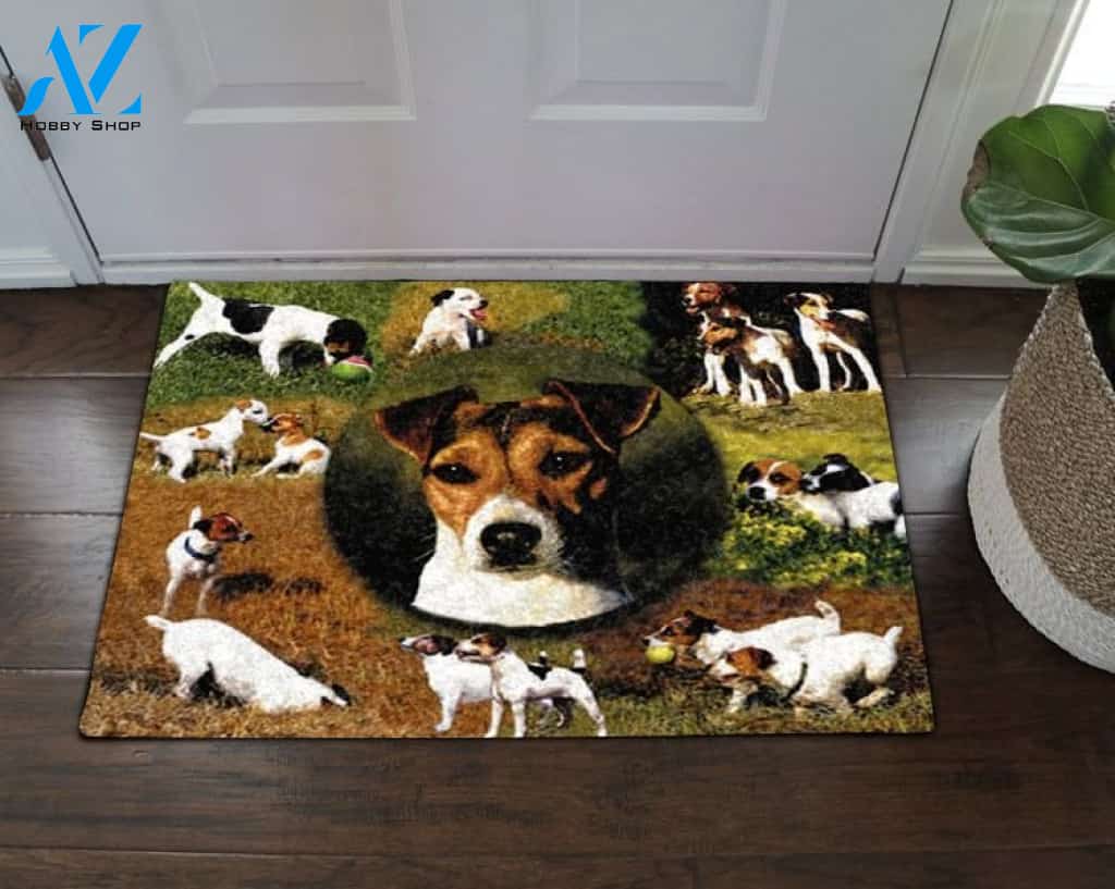 Jack Russell Terrier Dog Doormat