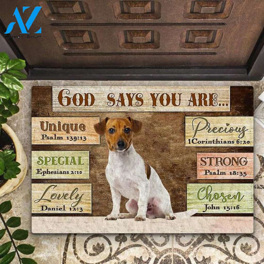 Jack Russell Terrier God Says You Are Doormat