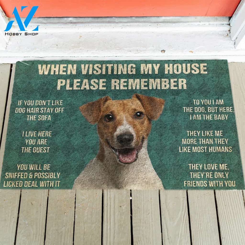 Jack Russell Terrier's Rules Doormat