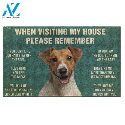 Jack Russell Terrier's Rules Doormat