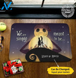 Jack Sally Sweet Home Personalized Doormat