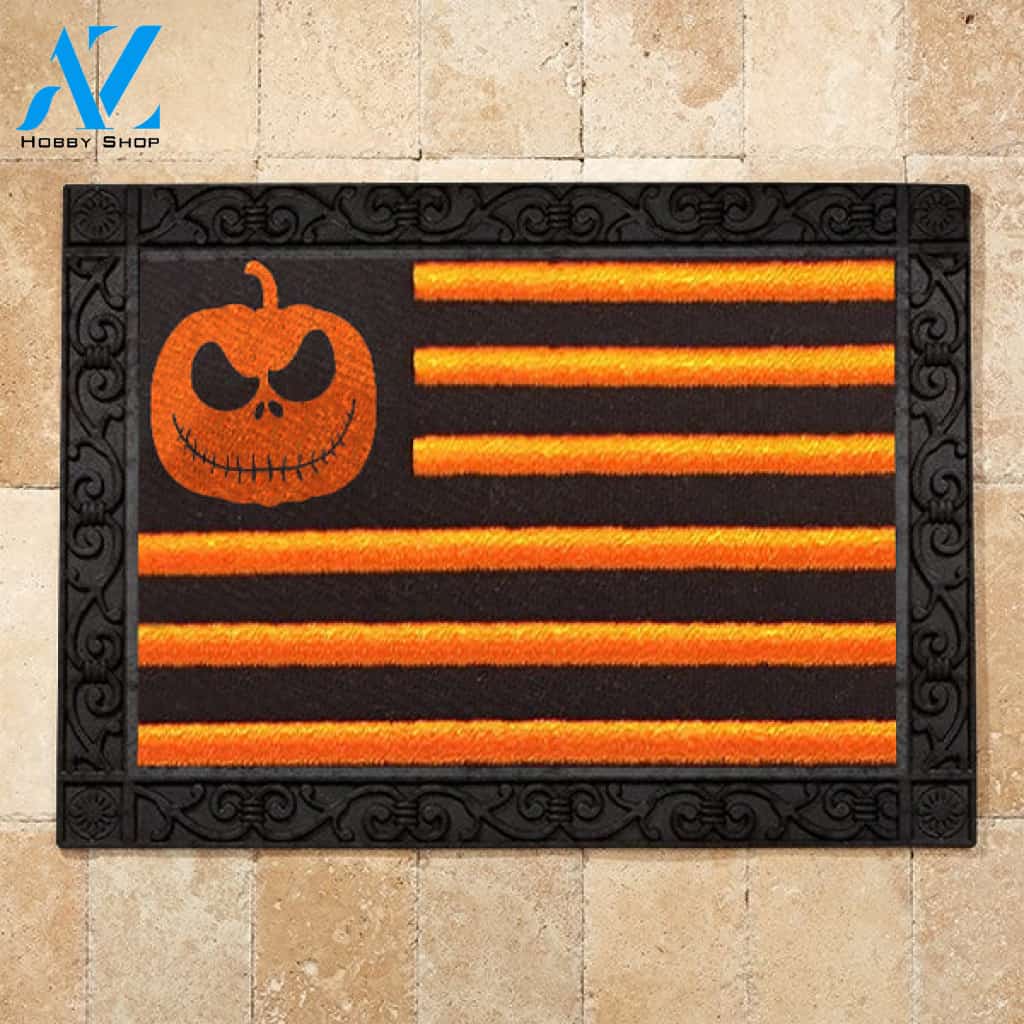 Jack skellington Halloween Doormat All Over Printed (6228)