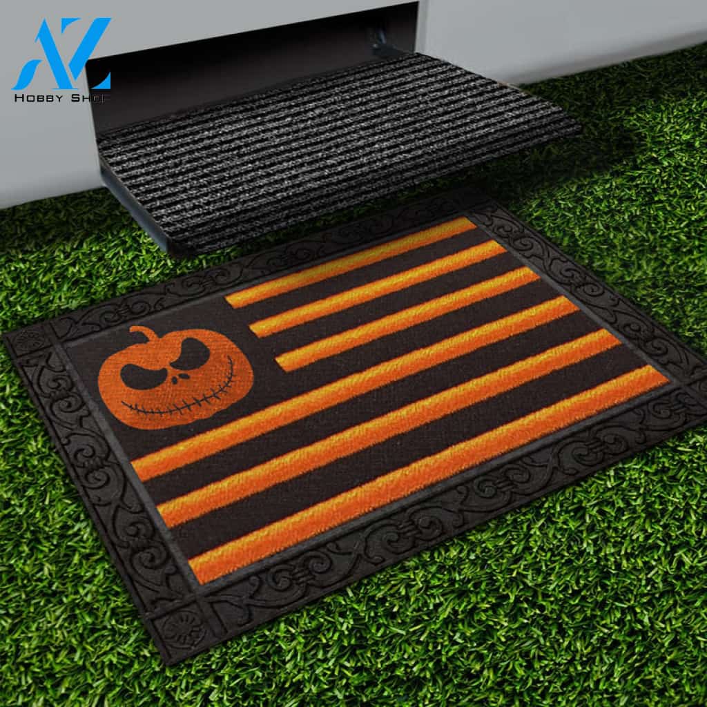 Jack skellington Halloween Doormat All Over Printed (6228)