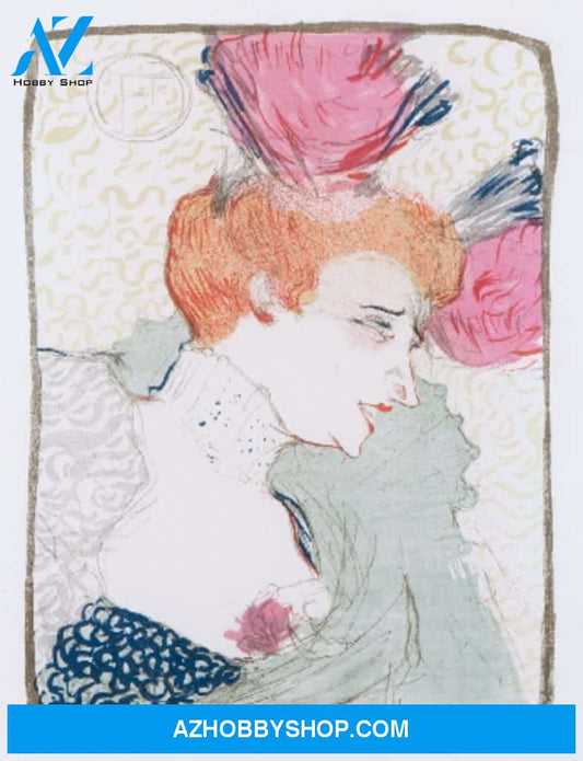 Jane Avril Vintage Poster