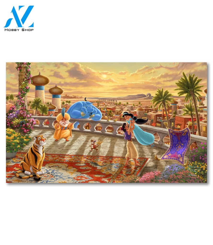 Jasmine Dancing in the Desert Sunset Doormat - 18" x 30"