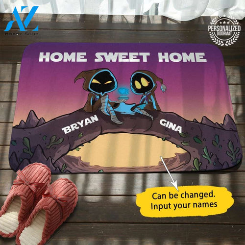 Jawa Star Wars Personalized Doormat