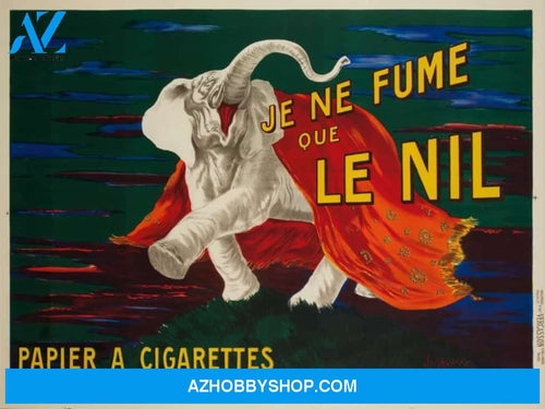 Je Ne Fume Que Le Nil France C. 1912 - Vintage Poster