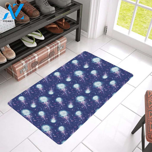 Jellyfish Cute Design Rubber Doormat