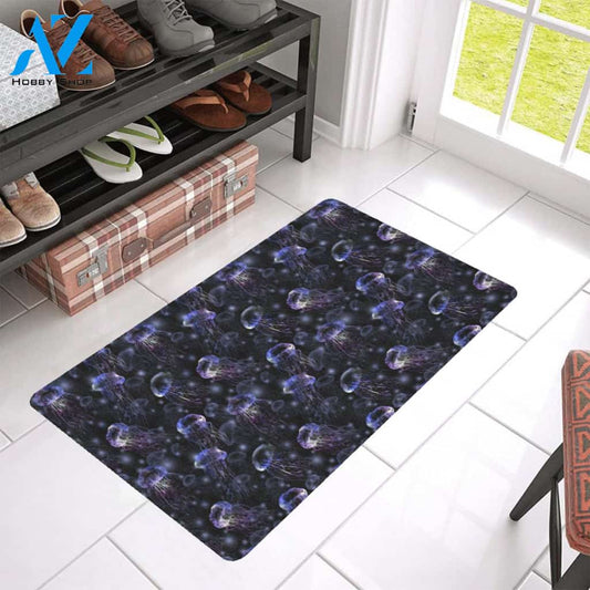 Jellyfish Themed Rubber Doormat