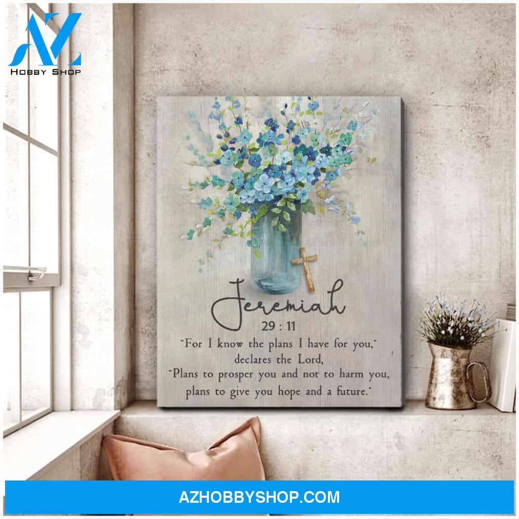 Jeremiah 29:11 Canvas Wall Art