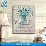 Jeremiah 29:11 Hummingbird Canvas Wall Art
