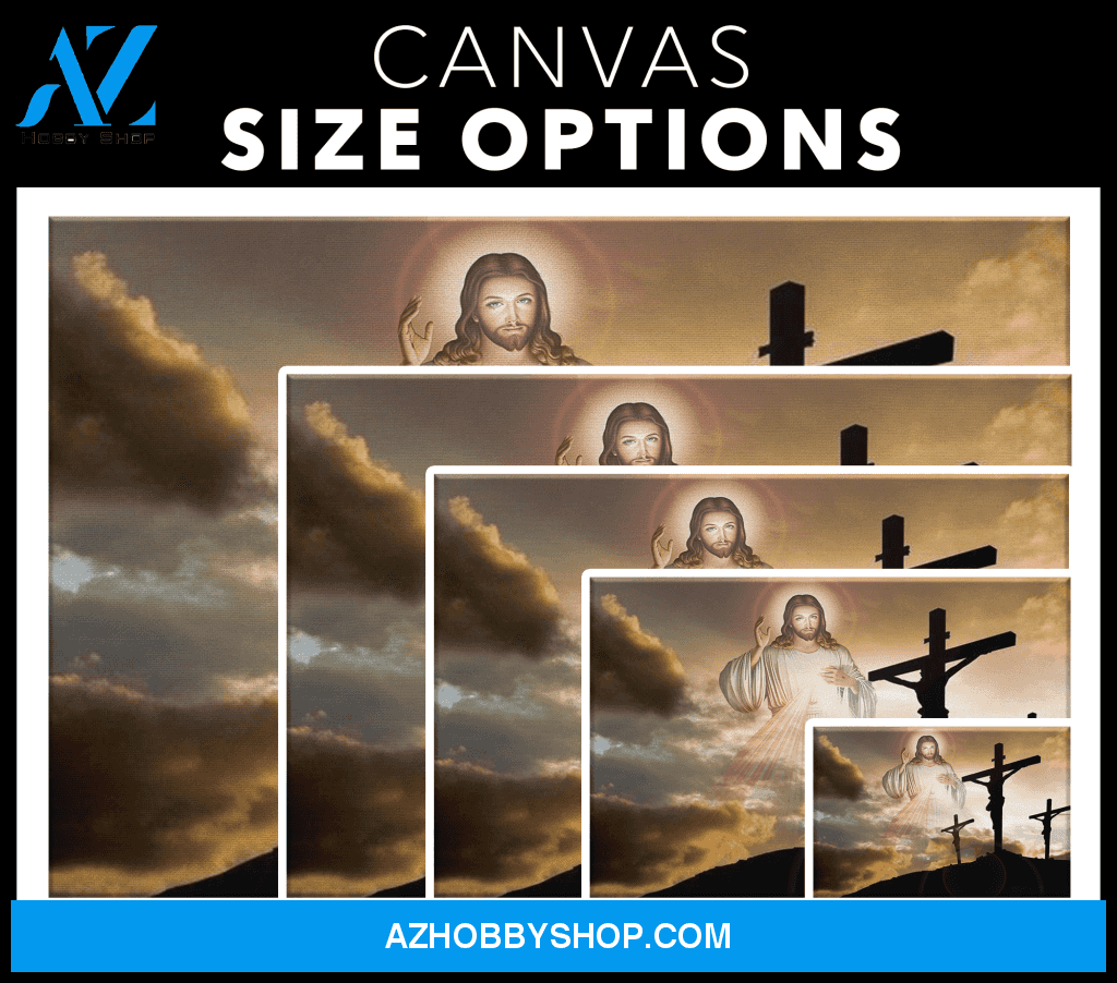 Jesus at the Crucifixion Canvas Art