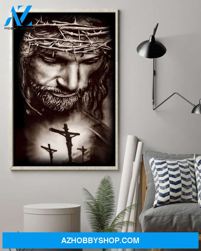Jesus Canvas Jesus Cross, Christian God Wall Art Home Decor