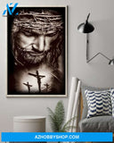 Jesus Canvas Jesus Cross, Christian God Wall Art Home Decor
