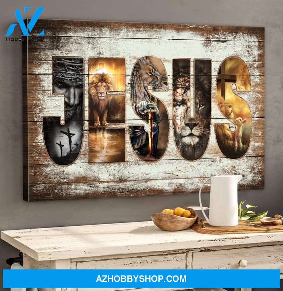 Landscape God Canvas Wall Art - Jesus Canvas Wall Art - Jesus - Amazing pictures Canvas