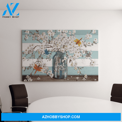 Landscape God Canvas Wall Art - Jesus Canvas Wall Art - Jesus and Dragonfly - God says you are Canvas