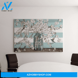 Landscape God Canvas Wall Art - Jesus Canvas Wall Art - Jesus and Hummingbird - God says you are 3 Canvas