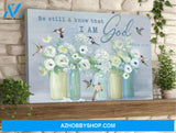 Landscape God Canvas Wall Art - Jesus Canvas Wall Art - Jesus - Be still and know that Im God Canvas