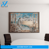 Landscape God Canvas Wall Art - Jesus Canvas Wall Art - Jesus - Come walk with me Canvas
