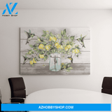 Landscape God Canvas Wall Art - Jesus Canvas Wall Art - Jesus - Faith Lemon tree Canvas
