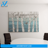 Landscape God Canvas Wall Art - Jesus Canvas Wall Art - Hummingbird - God says you are 3 Canvas