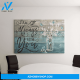 Landscape God Canvas Wall Art - Jesus Canvas Wall Art - Jesus - I am always with you Canvas