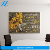 Landscape God Canvas Wall Art - Jesus Canvas Wall Art - Jesus - I am the daughter of the king Canvas
